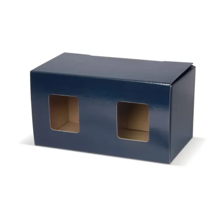 Box for 2 mugs with window - LT83201 (N0011)